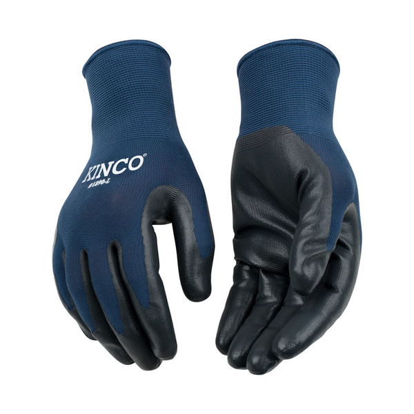 Kinco Grip Gloves Blu/Gry L 1890-L